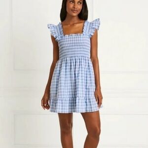 Blue Gingham Hill House Nap Dress